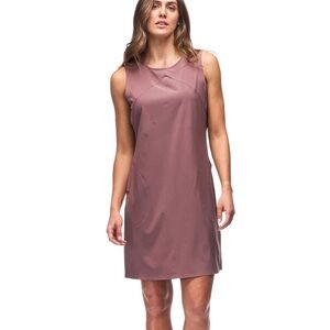 Elegant Mauve Sleeveless Dress